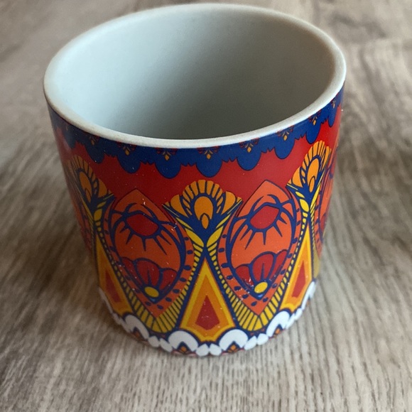 Ceramic mandala planters - Picture 3 of 8